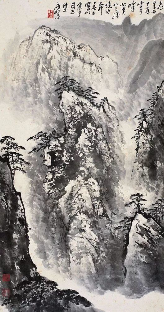 应野平|他的山水画笔墨苍润拙朴，连日本人都赞他：“中国山水画家第一人”！
