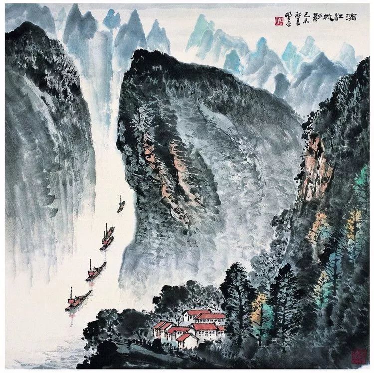应野平|他的山水画笔墨苍润拙朴，连日本人都赞他：“中国山水画家第一人”！