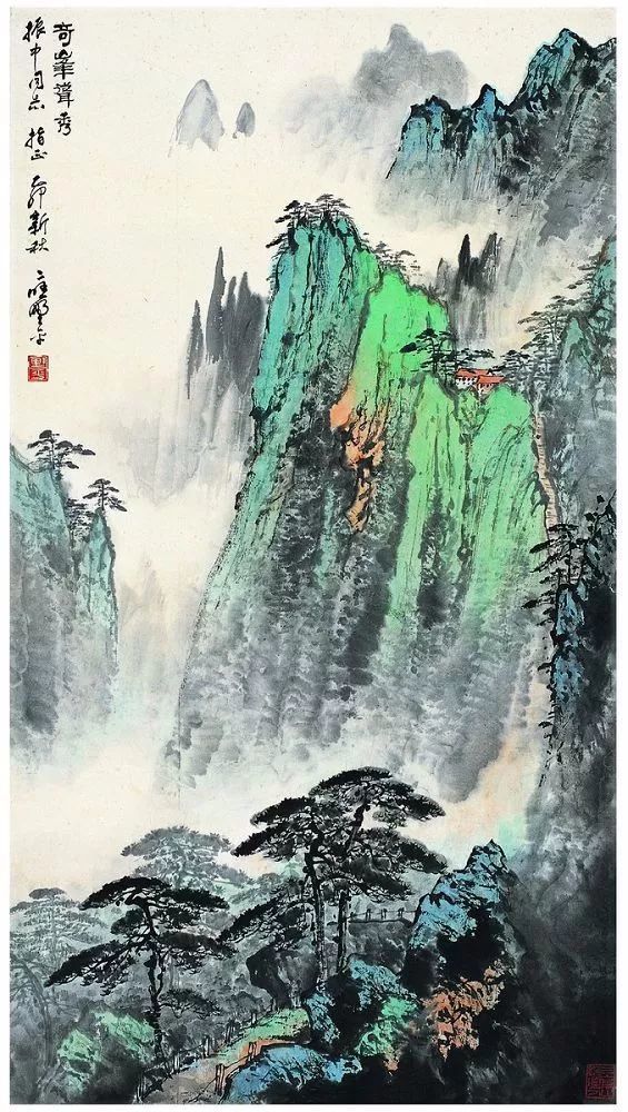 应野平|他的山水画笔墨苍润拙朴，连日本人都赞他：“中国山水画家第一人”！