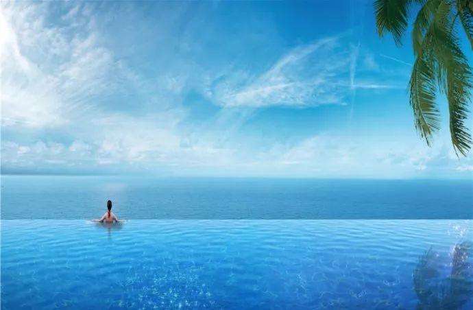 广东省内八大爆款网红酒店,无边海景泳池,随手