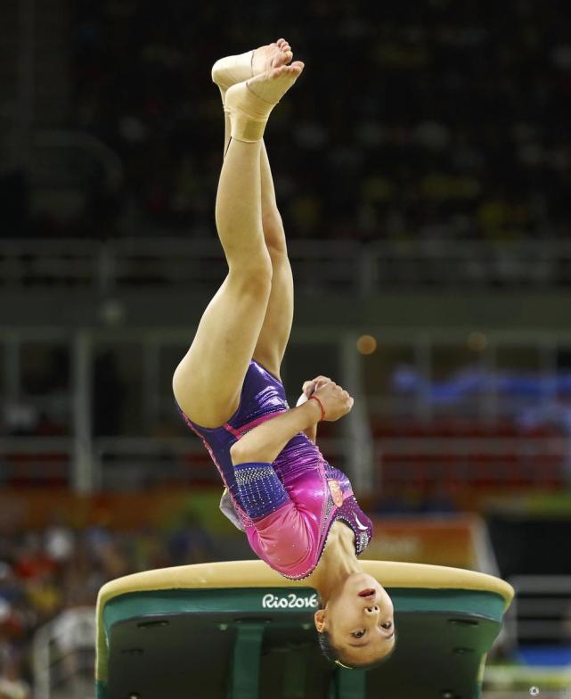 体操女子跳马决赛 中国小将王妍第五
