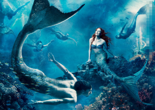 美人鱼传说火遍全球,中国的美人鱼凄惨,日本却