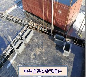 bim客网桥架施工免留洞预埋件工艺