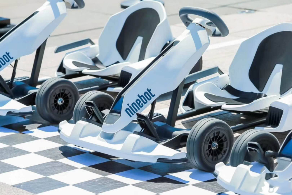 小米汽车只卖三千!九号平衡车改装卡丁车,来和