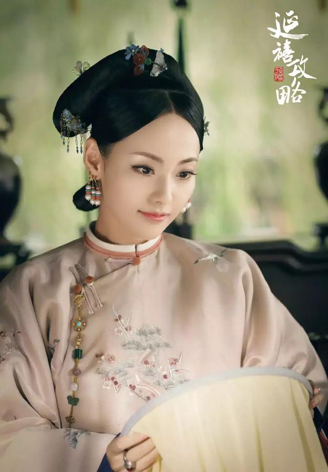 《延禧攻略》中张嘉倪饰演的顺嫔,颜值演技早已不如当年的紫菱?