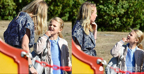 6岁瑞典公主第一天上学,与同学老师自来熟,未
