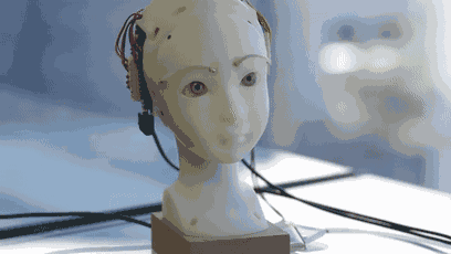 眉目传情,无辜卖萌!日本学习人脸表情逼真机器人新娘亮相
