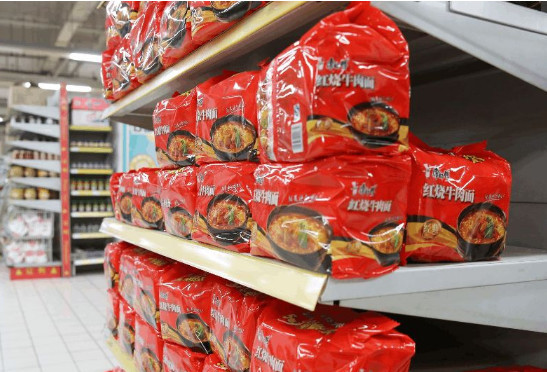 美国人很少吃康师傅方便面,去他们的超市转悠