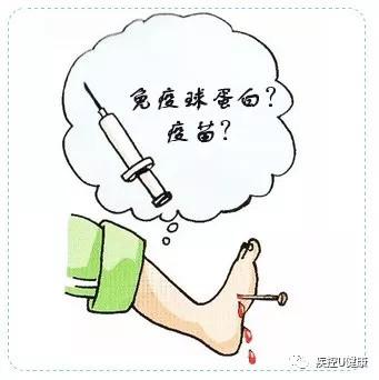 被铁钉扎了怎么办?破伤风疫苗vs破伤风免疫球