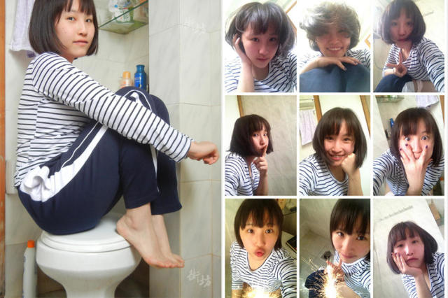 比如坐在马桶上自拍,裸泳并在水里说"我爱你",教一条鱼笑,数自己右腿