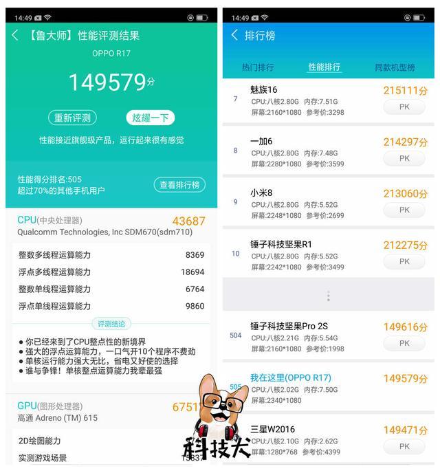 oppo r17性能解析:骁龙670不输骁龙835