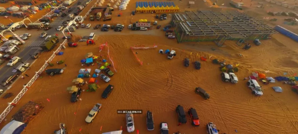 2018阿拉善英雄会梦想沙漠公园场地介绍与导航