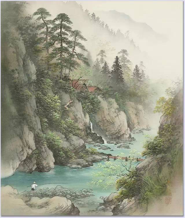 这组山野小画,特清新怡人!