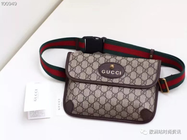 Gucci虎头腰包,今年最潮的复古小包!