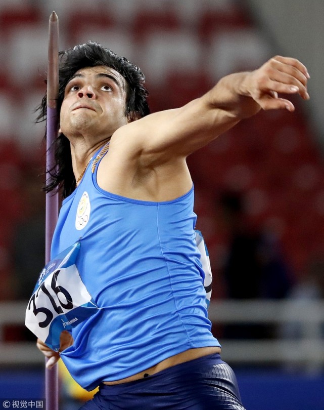 男子标枪印度选手夺冠 刘启臻摘银马群第四