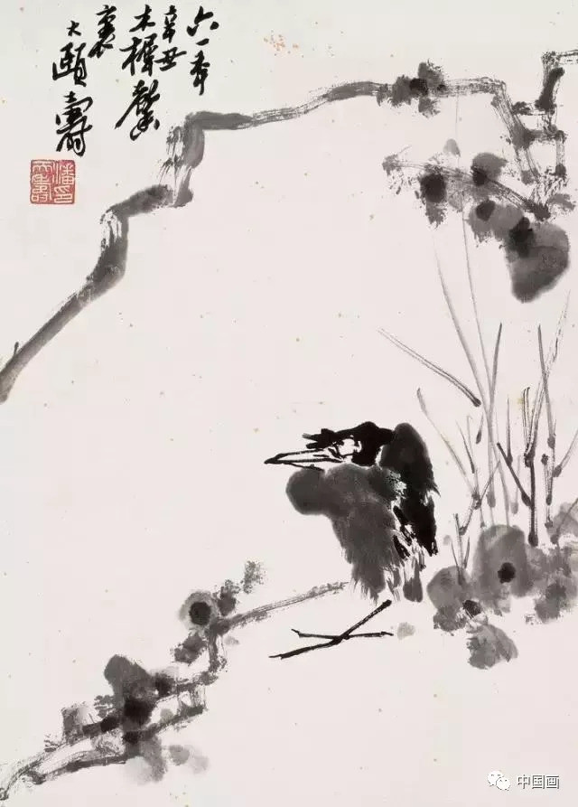 潘天寿:花鸟画气要盛,势要旺!