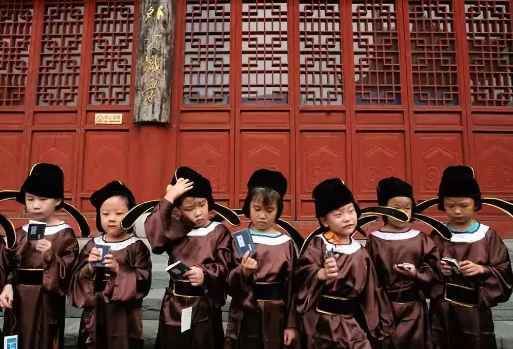 朱砂启智描红开笔古人的开学礼到底有多隆重