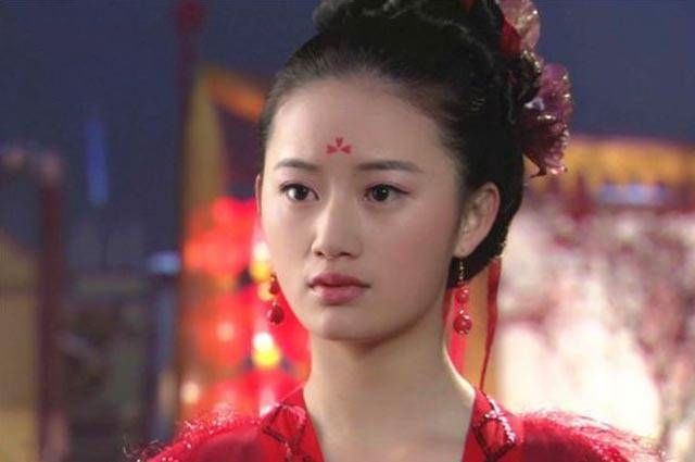 戴花钿的古装美女,个个都很惊艳,只有赵丽颖气质不搭