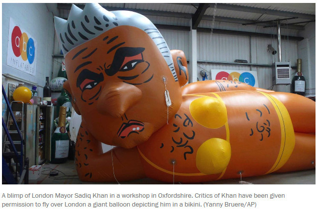 会玩!伦敦人对治安不满要放飞比基尼市长