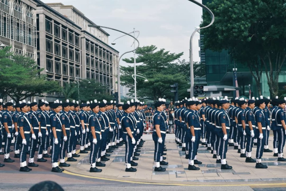 马来西亚阅兵图片