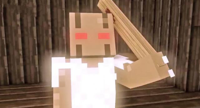 我的世界:恐怖奶奶并不恐怖,她在MC中是有感