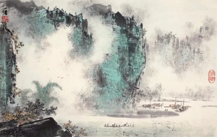 天津历史博物馆|这100幅山水画，清新又养眼，真的绝了！快收藏！