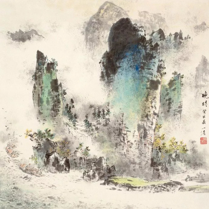 天津历史博物馆|这100幅山水画，清新又养眼，真的绝了！快收藏！