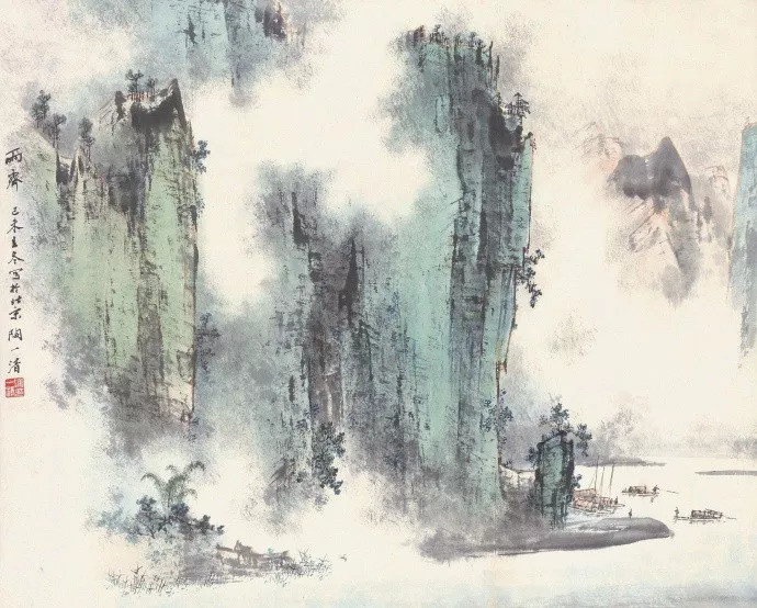 天津历史博物馆|这100幅山水画，清新又养眼，真的绝了！快收藏！