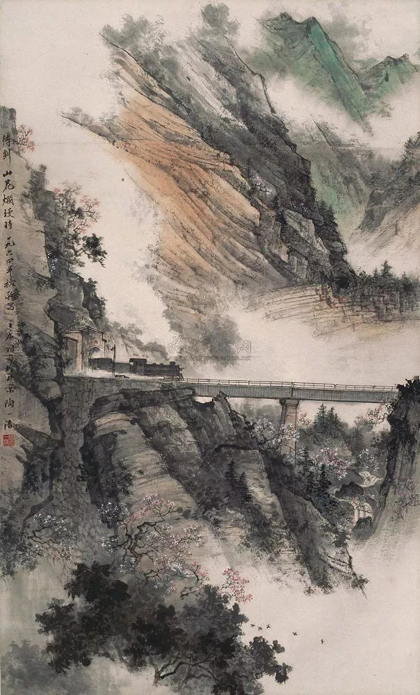 天津历史博物馆|这100幅山水画，清新又养眼，真的绝了！快收藏！