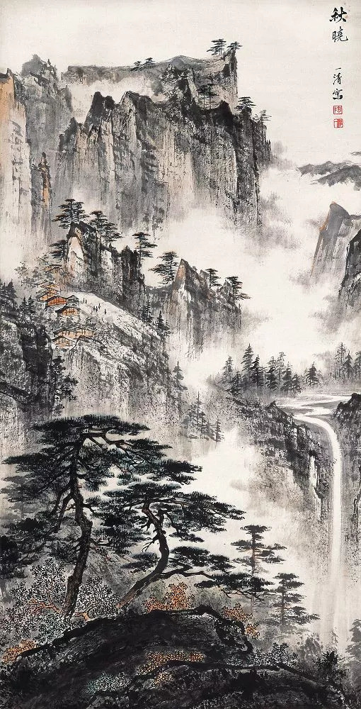 天津历史博物馆|这100幅山水画，清新又养眼，真的绝了！快收藏！