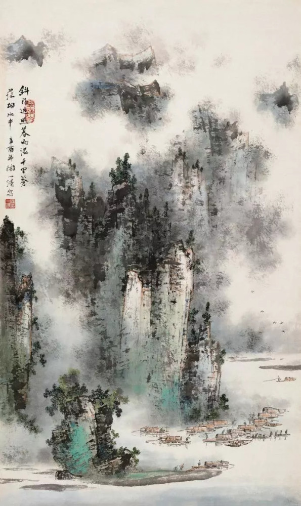 天津历史博物馆|这100幅山水画，清新又养眼，真的绝了！快收藏！
