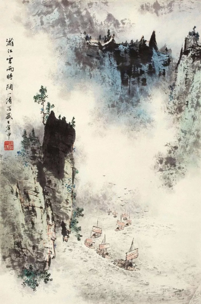天津历史博物馆|这100幅山水画，清新又养眼，真的绝了！快收藏！
