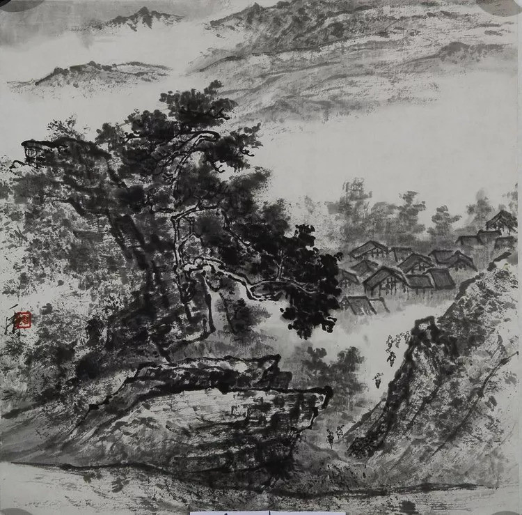 天津历史博物馆|这100幅山水画，清新又养眼，真的绝了！快收藏！