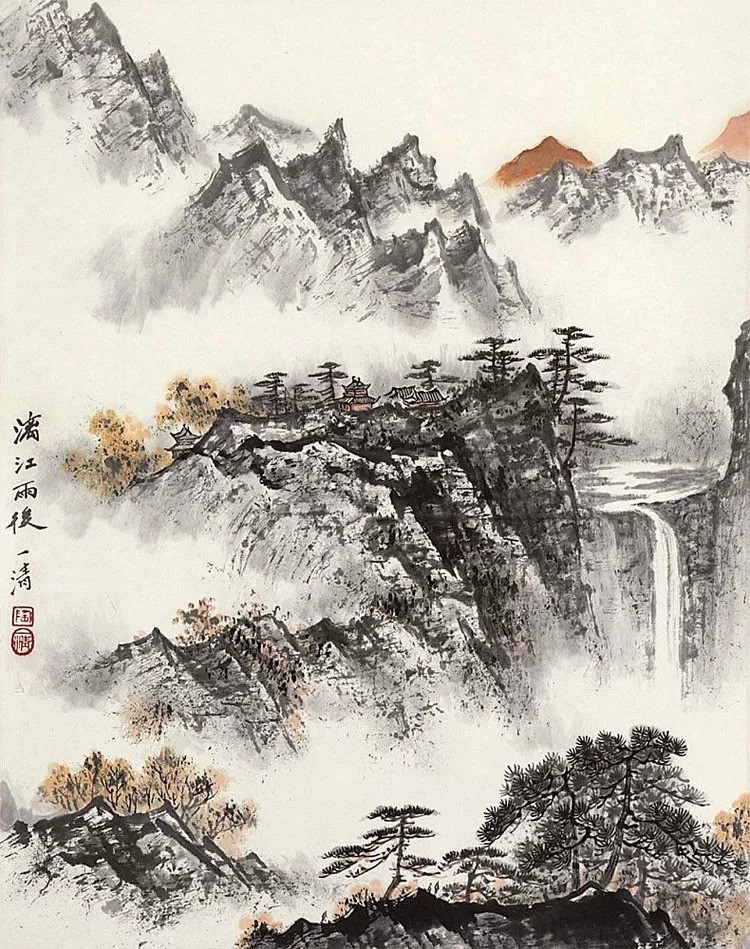 天津历史博物馆|这100幅山水画，清新又养眼，真的绝了！快收藏！