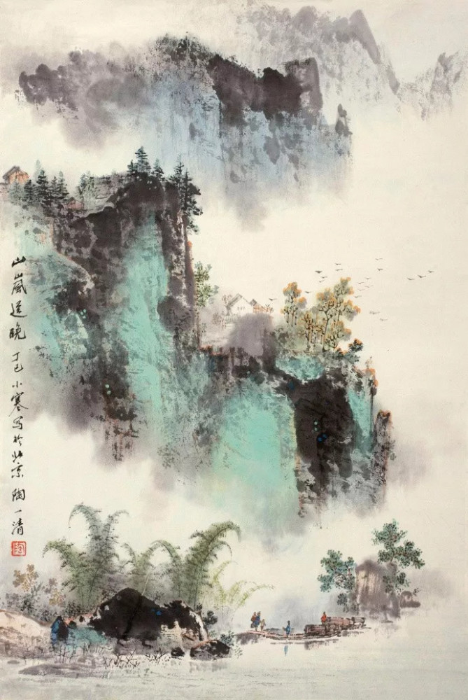 天津历史博物馆|这100幅山水画，清新又养眼，真的绝了！快收藏！