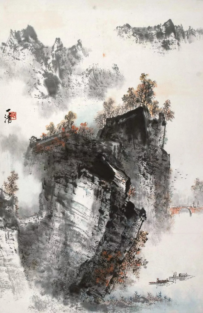 天津历史博物馆|这100幅山水画，清新又养眼，真的绝了！快收藏！