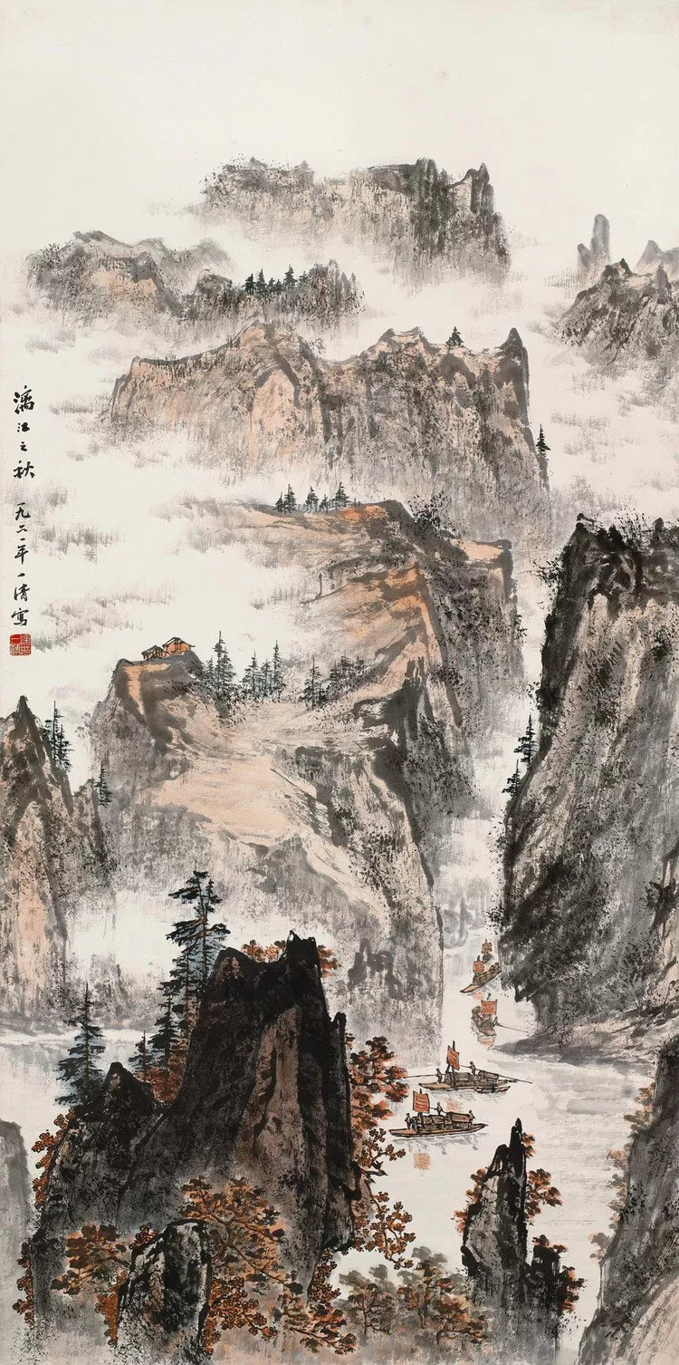 天津历史博物馆|这100幅山水画，清新又养眼，真的绝了！快收藏！
