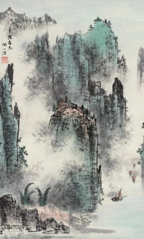 天津历史博物馆|这100幅山水画，清新又养眼，真的绝了！快收藏！