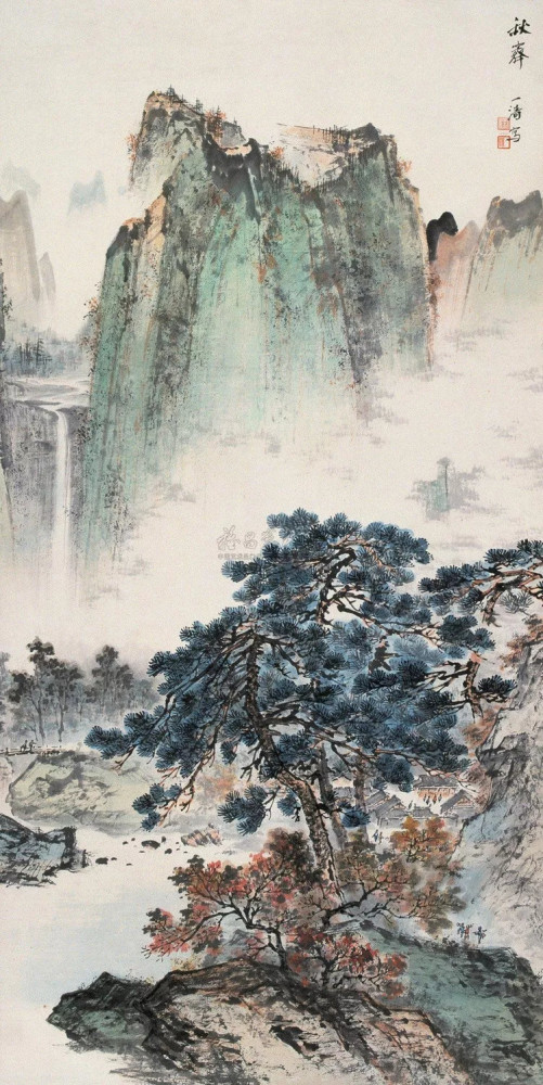 天津历史博物馆|这100幅山水画，清新又养眼，真的绝了！快收藏！