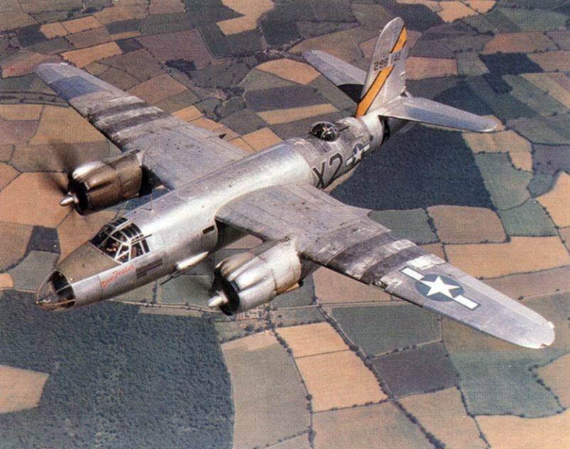 二战期间德国陆军的催命符,美国的中型轰炸机,b-26"掠夺者"