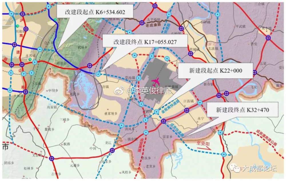 成都至资阳第一条快速通道:成资大道本月中旬将通车_腾讯新闻