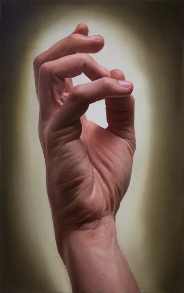 画人难画手94幅手部刻画作品拿去临摹