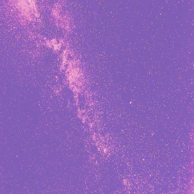 温柔紫色朋友圈背景图