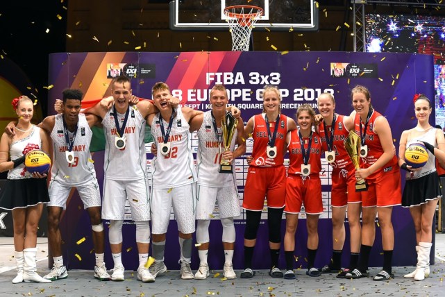 匈牙利比利时获2018FIBA3x3 U18欧洲杯男女