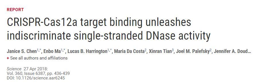 crispr|《科学》深度综述：CRISPR-Cas指引基因工程的未来