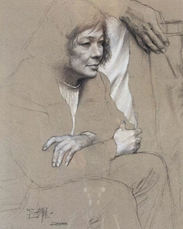 徐芒耀素描作品