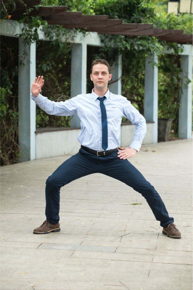 长沙:这个加拿大帅哥会打太极能做推拿和针灸