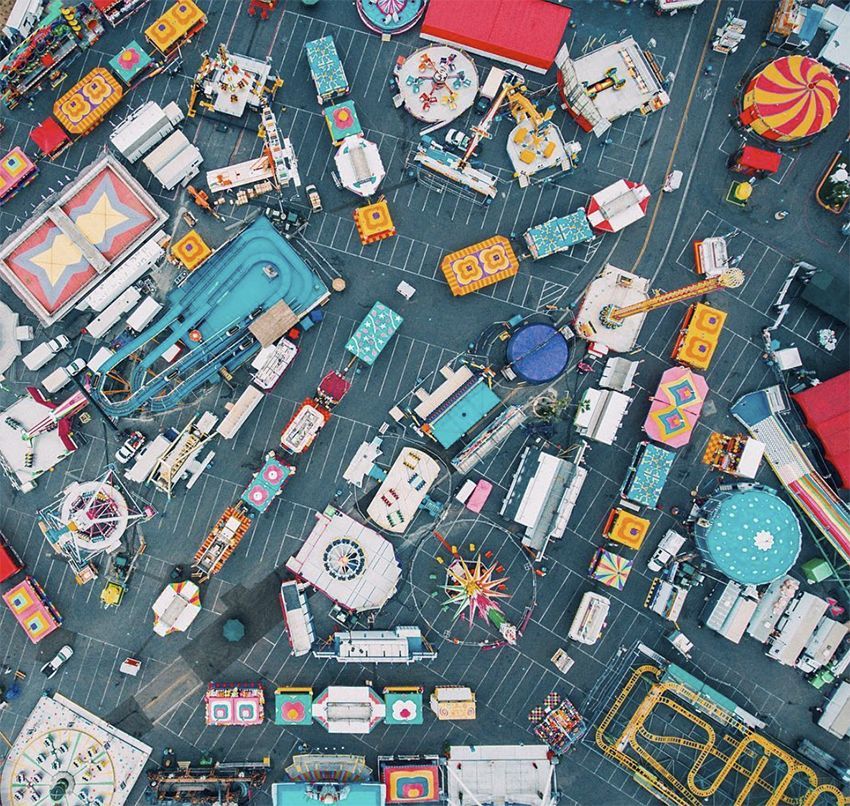 细节拉满的航拍图,原来长这样