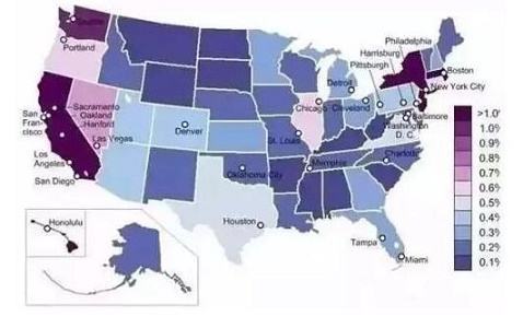 美国人口哪个国家的后裔比较多,最多的竟然不
