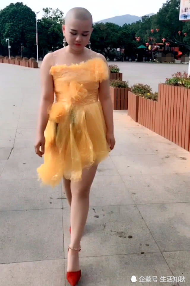 新娘剃个光头拍婚纱照,成片个性十足,网友:这个肯定没人会跟风